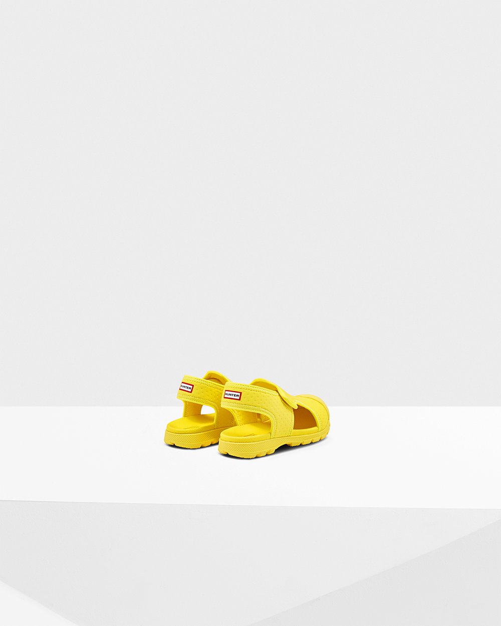 Hunter Niños Original Little Outdoor Walking - Sandalias Amarillo - 478-YVSMOK